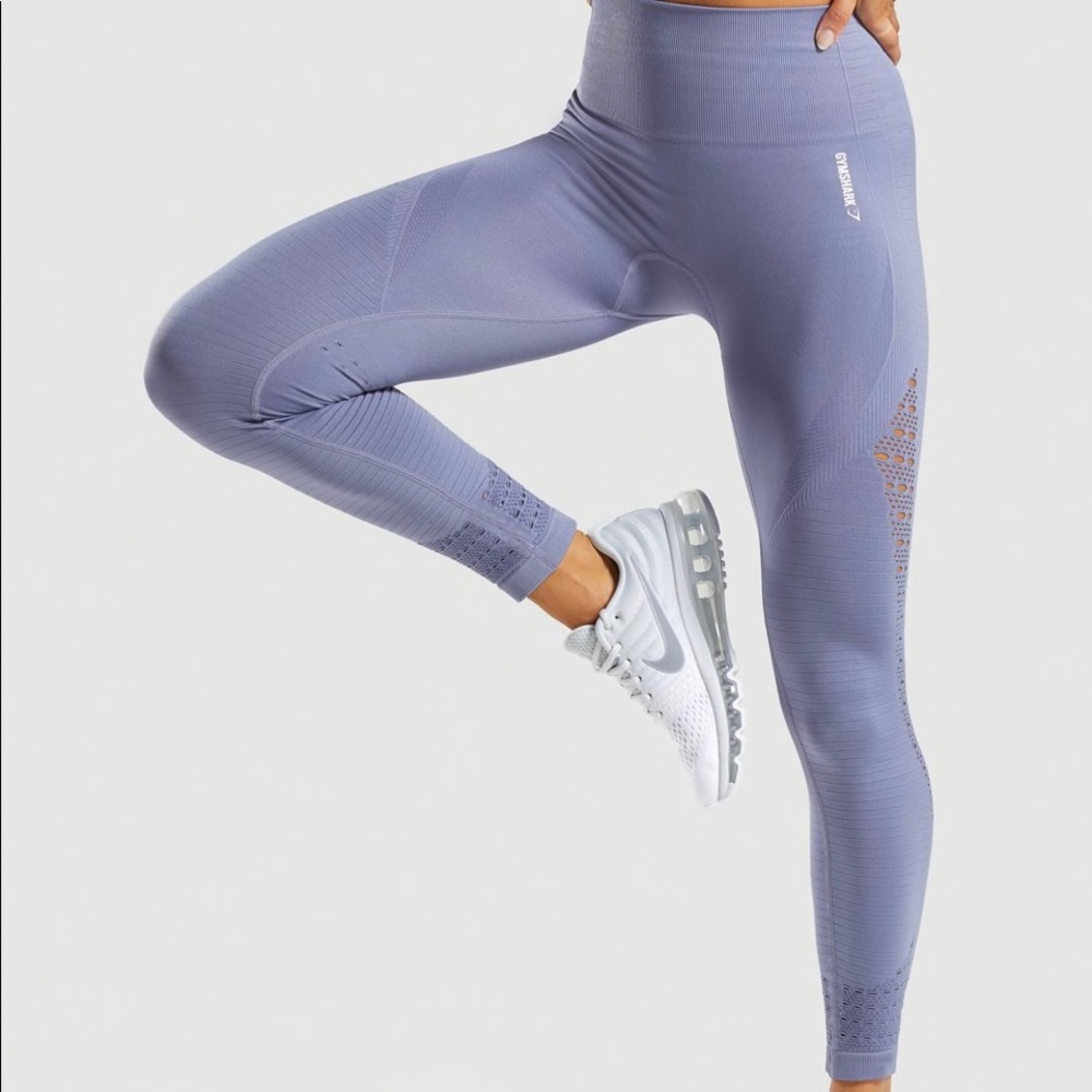BN light purple seemless gymshark pants